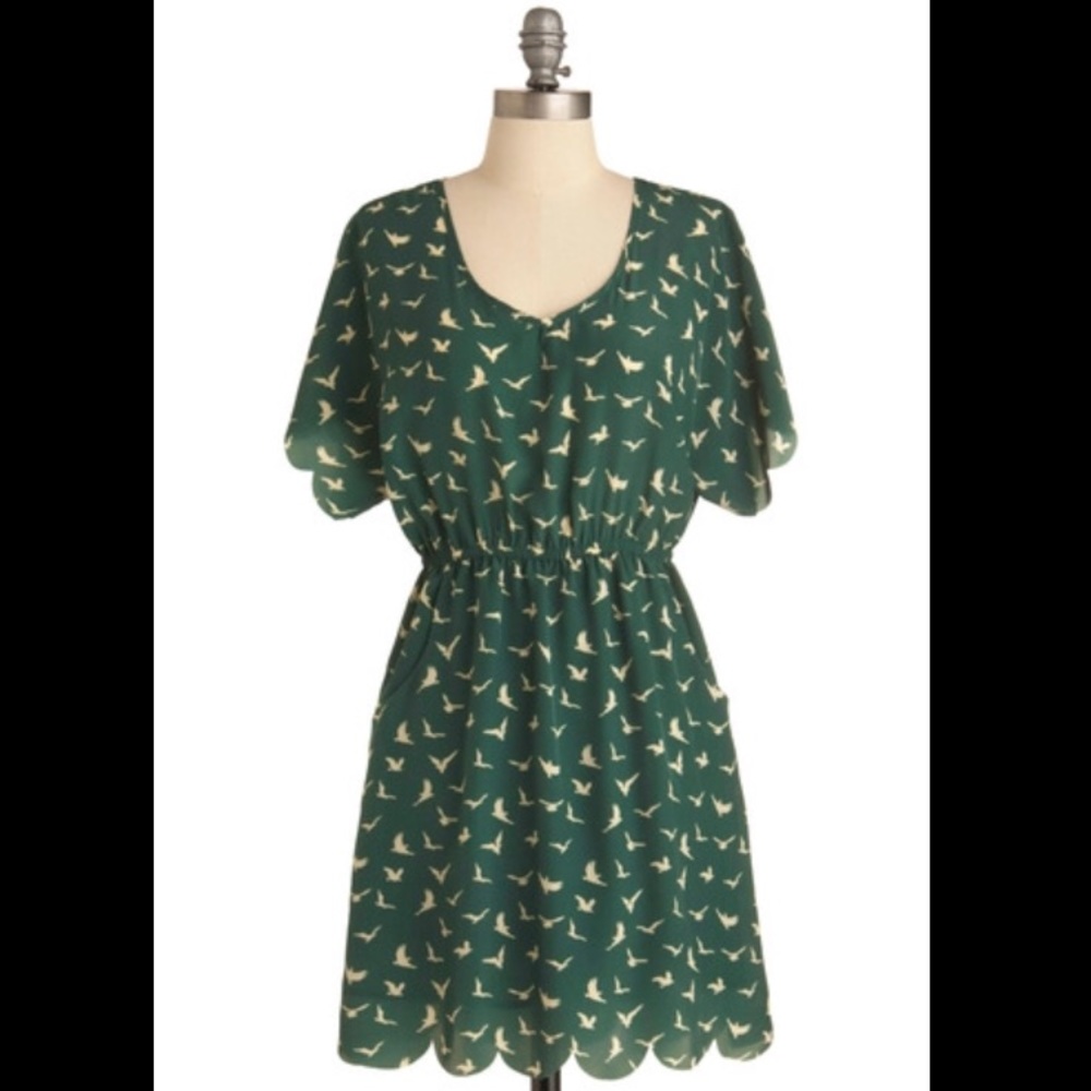 ModCloth/Moon Collection Aerial Together Now Dress